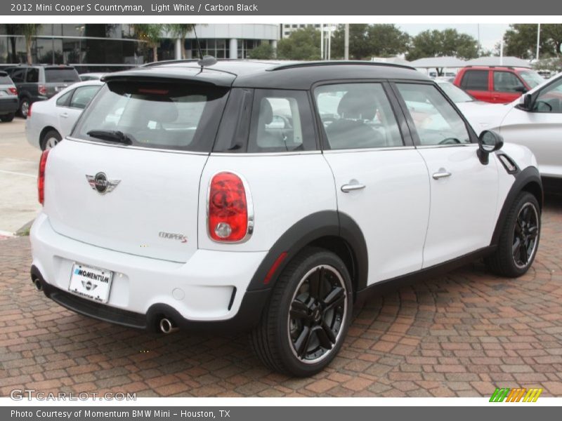 Light White / Carbon Black 2012 Mini Cooper S Countryman