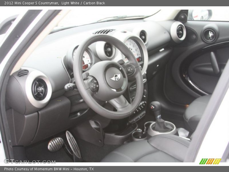 Light White / Carbon Black 2012 Mini Cooper S Countryman