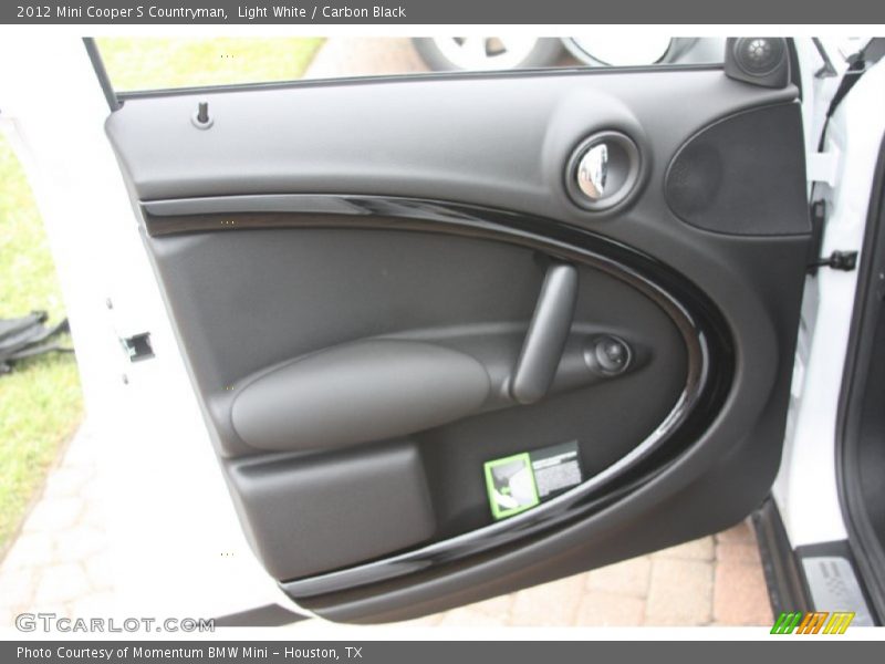 Light White / Carbon Black 2012 Mini Cooper S Countryman