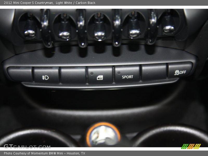 Controls of 2012 Cooper S Countryman