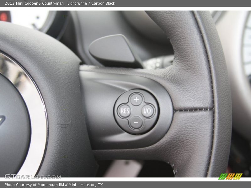 Controls of 2012 Cooper S Countryman