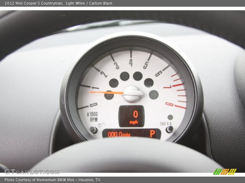  2012 Cooper S Countryman S Countryman Gauges