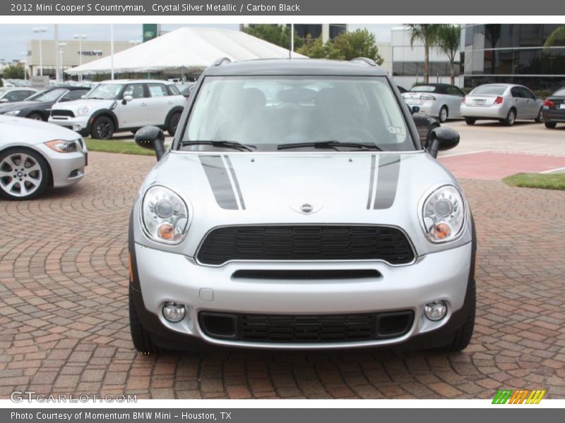 Crystal Silver Metallic / Carbon Black 2012 Mini Cooper S Countryman
