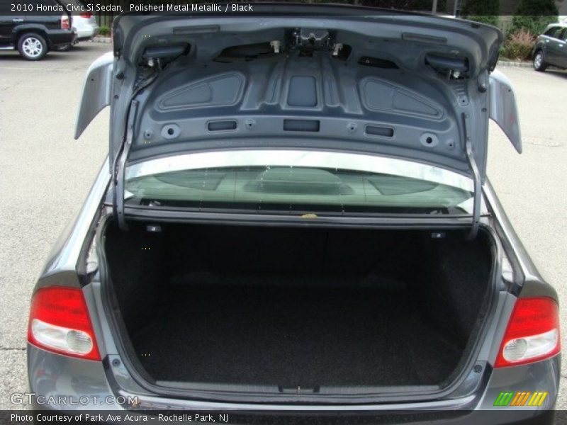 Polished Metal Metallic / Black 2010 Honda Civic Si Sedan