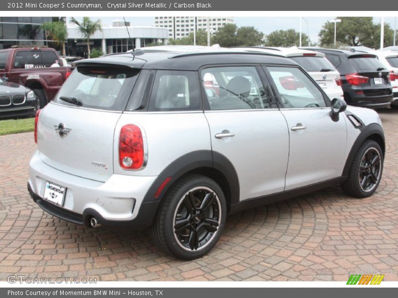 Crystal Silver Metallic / Carbon Black 2012 Mini Cooper S Countryman