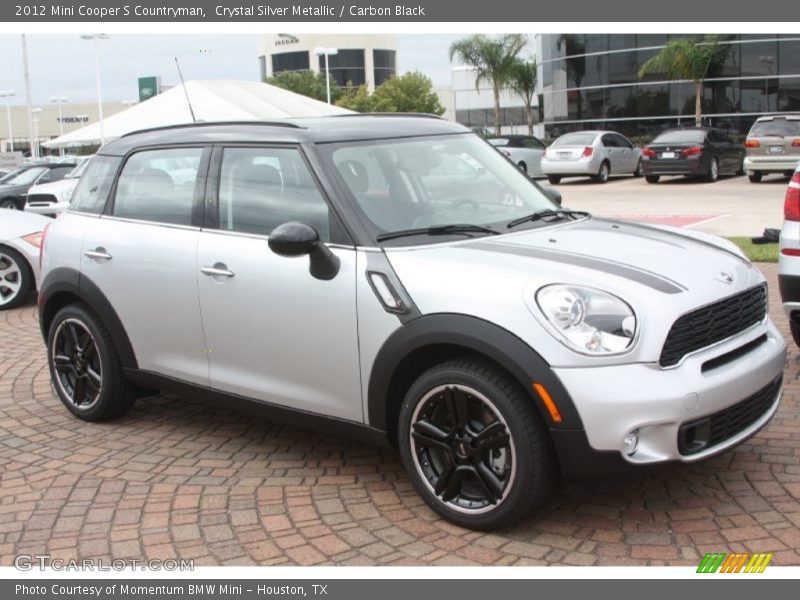 Crystal Silver Metallic / Carbon Black 2012 Mini Cooper S Countryman