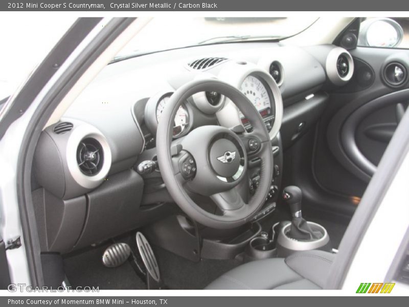 Crystal Silver Metallic / Carbon Black 2012 Mini Cooper S Countryman