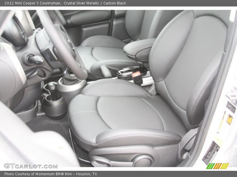 Crystal Silver Metallic / Carbon Black 2012 Mini Cooper S Countryman