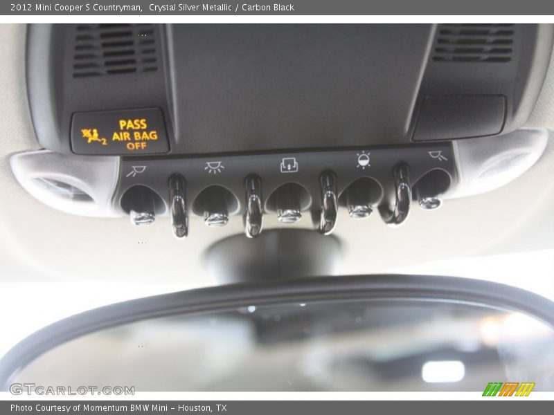 Crystal Silver Metallic / Carbon Black 2012 Mini Cooper S Countryman