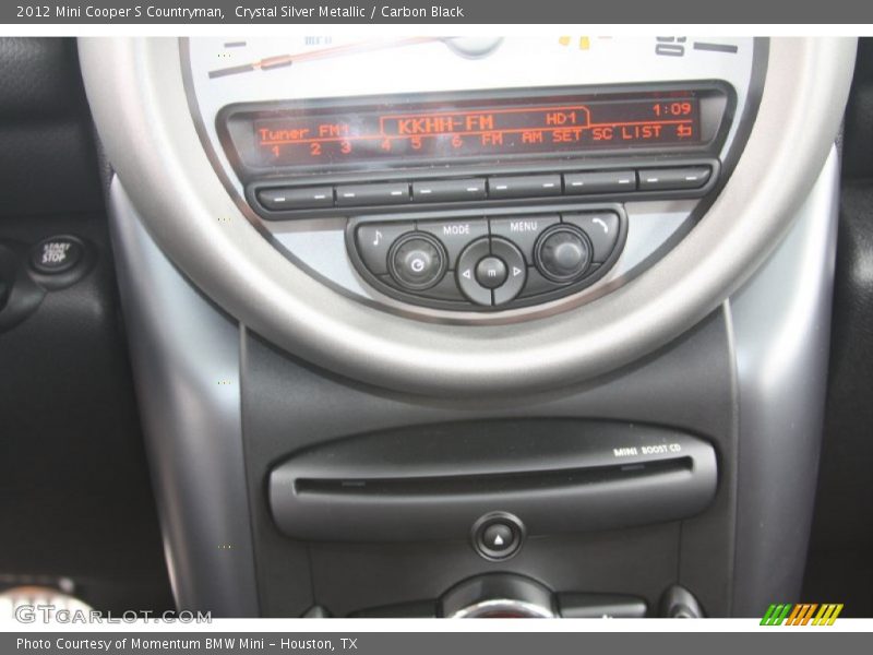 Crystal Silver Metallic / Carbon Black 2012 Mini Cooper S Countryman