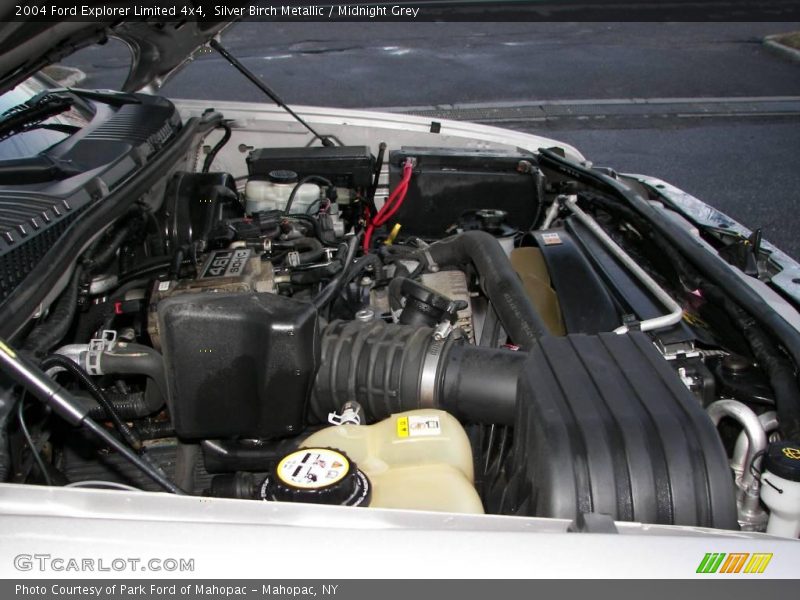 Silver Birch Metallic / Midnight Grey 2004 Ford Explorer Limited 4x4