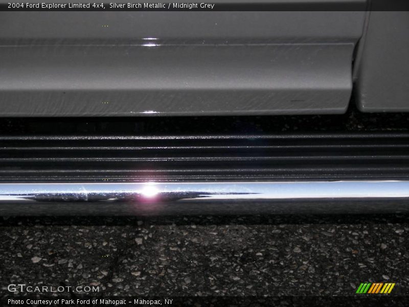 Silver Birch Metallic / Midnight Grey 2004 Ford Explorer Limited 4x4