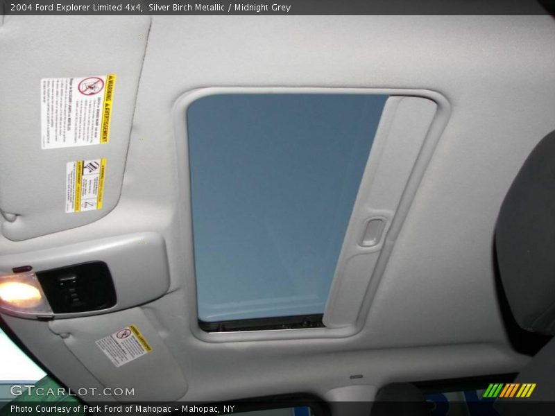 Silver Birch Metallic / Midnight Grey 2004 Ford Explorer Limited 4x4