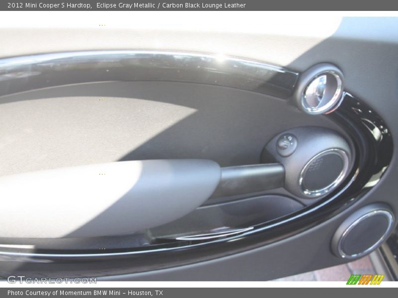 Eclipse Gray Metallic / Carbon Black Lounge Leather 2012 Mini Cooper S Hardtop
