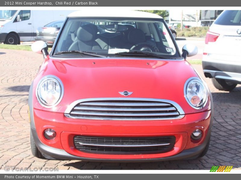 Chili Red / Carbon Black 2012 Mini Cooper Hardtop