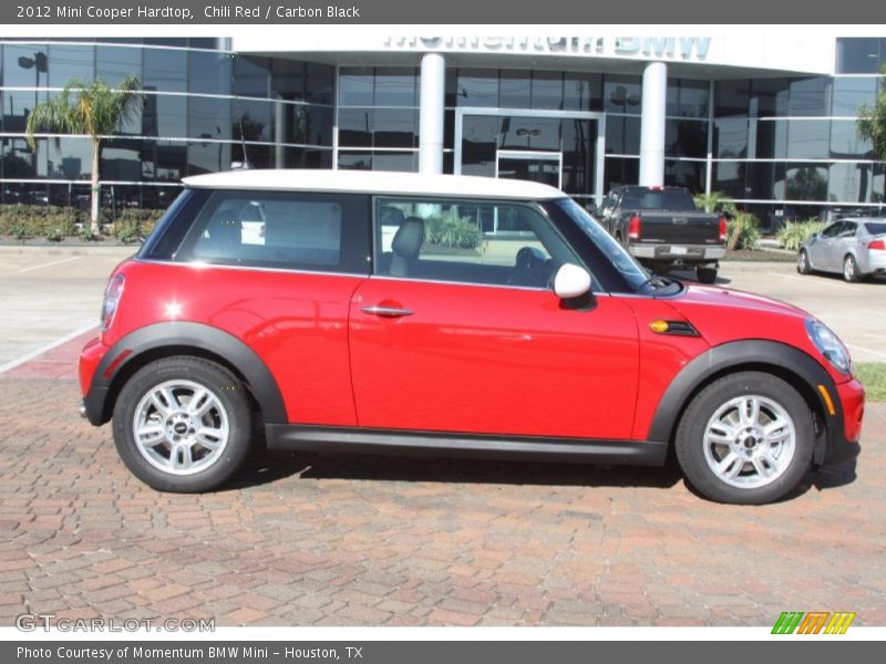 Chili Red / Carbon Black 2012 Mini Cooper Hardtop