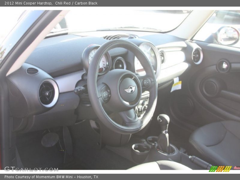 Chili Red / Carbon Black 2012 Mini Cooper Hardtop