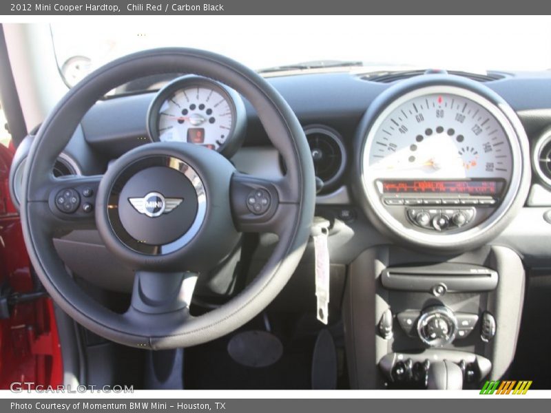 Chili Red / Carbon Black 2012 Mini Cooper Hardtop