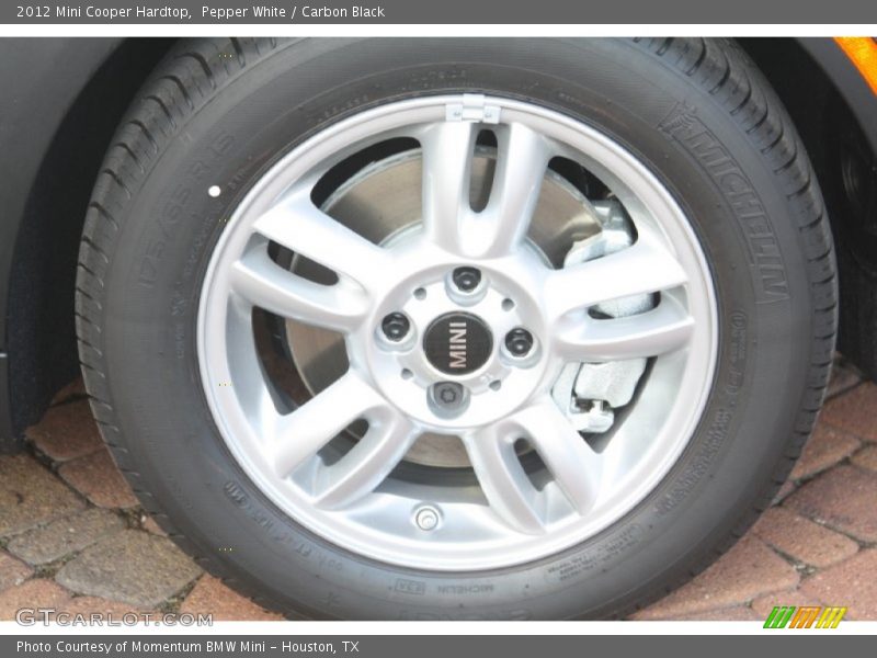 Pepper White / Carbon Black 2012 Mini Cooper Hardtop