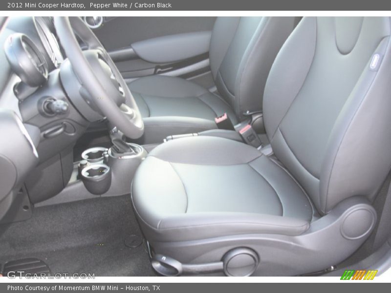 Pepper White / Carbon Black 2012 Mini Cooper Hardtop