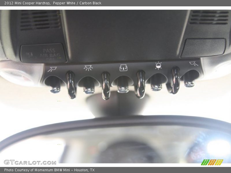 Pepper White / Carbon Black 2012 Mini Cooper Hardtop