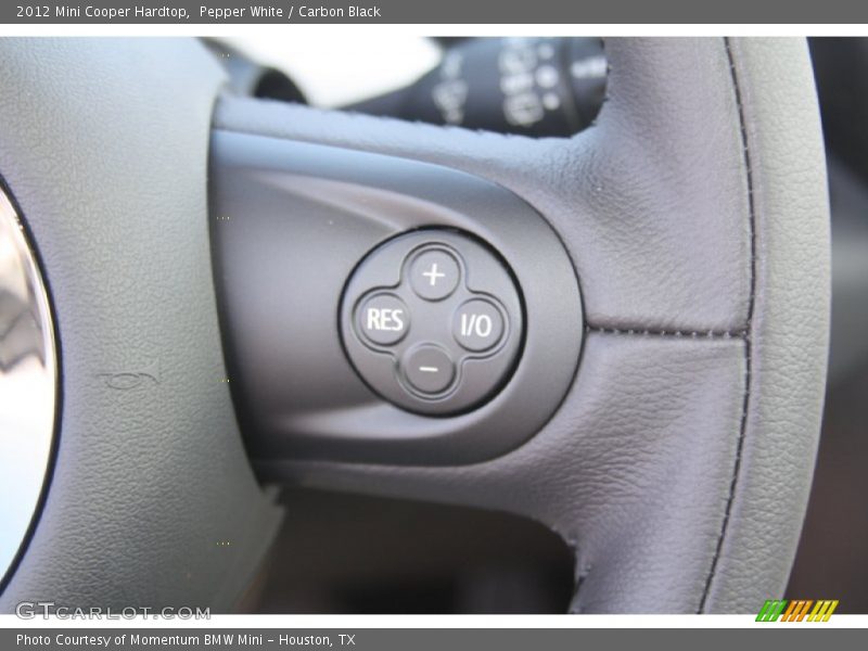 Pepper White / Carbon Black 2012 Mini Cooper Hardtop