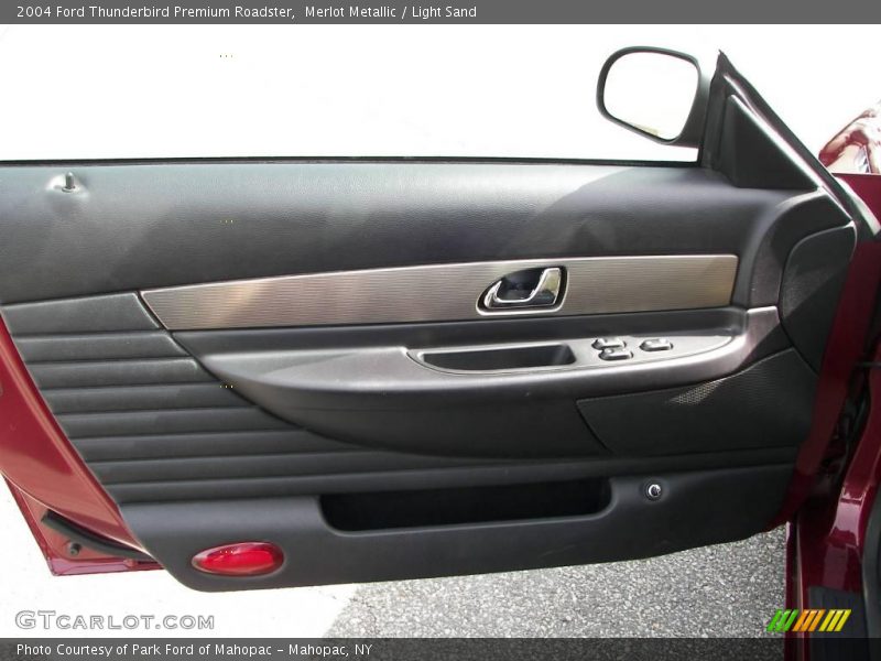 Merlot Metallic / Light Sand 2004 Ford Thunderbird Premium Roadster