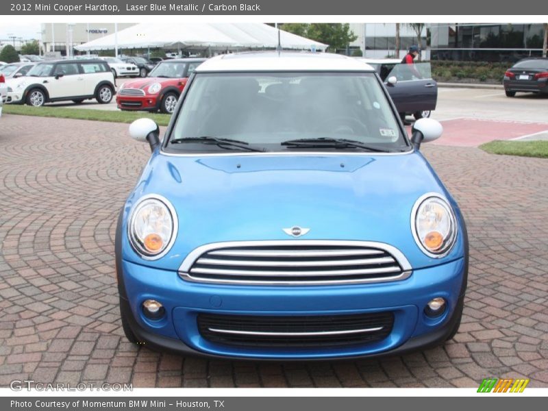 Laser Blue Metallic / Carbon Black 2012 Mini Cooper Hardtop