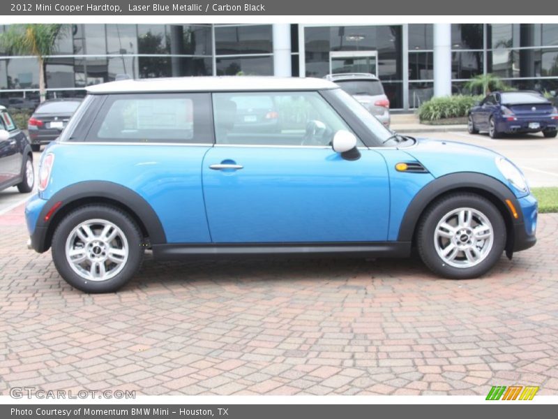 Laser Blue Metallic / Carbon Black 2012 Mini Cooper Hardtop