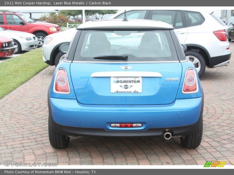 Laser Blue Metallic / Carbon Black 2012 Mini Cooper Hardtop