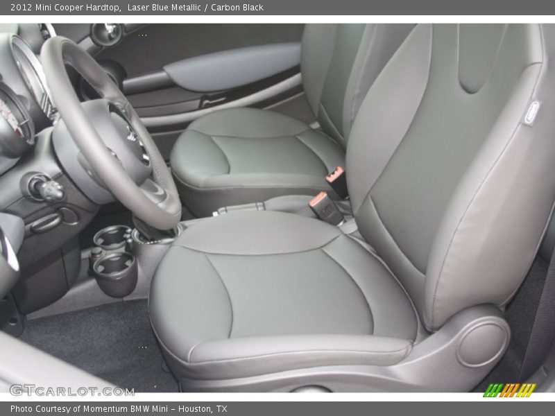  2012 Cooper Hardtop Carbon Black Interior
