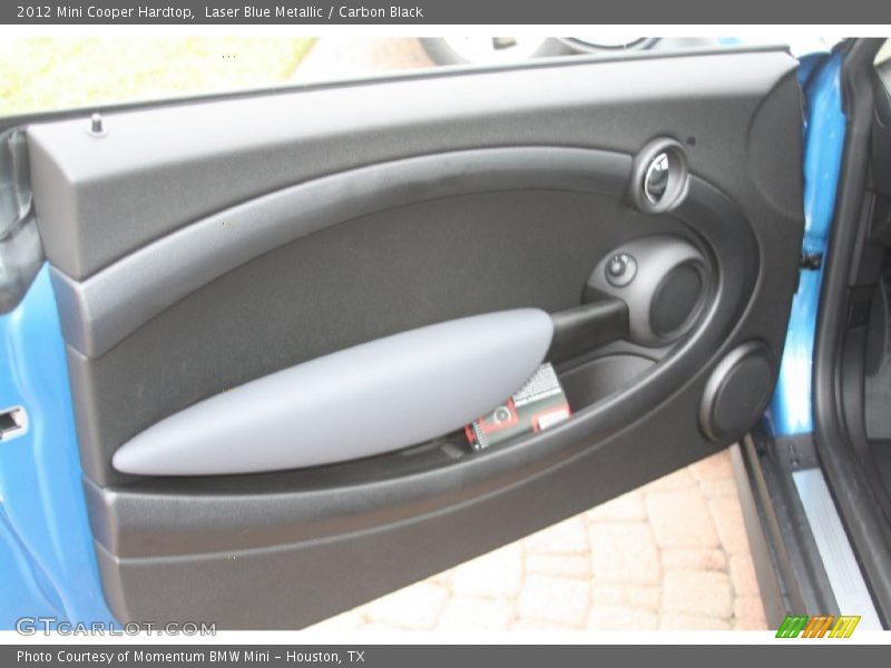 Laser Blue Metallic / Carbon Black 2012 Mini Cooper Hardtop