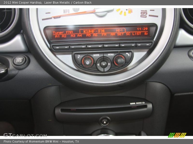 Laser Blue Metallic / Carbon Black 2012 Mini Cooper Hardtop