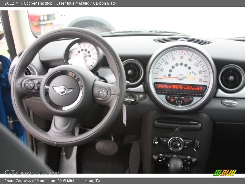 Dashboard of 2012 Cooper Hardtop