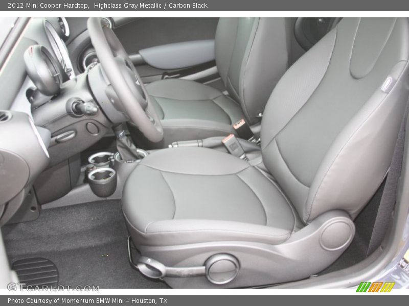 Highclass Gray Metallic / Carbon Black 2012 Mini Cooper Hardtop