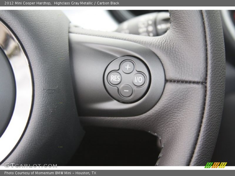 Controls of 2012 Cooper Hardtop