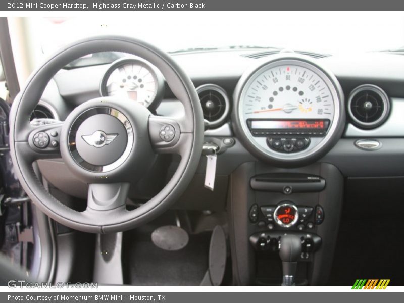 Dashboard of 2012 Cooper Hardtop