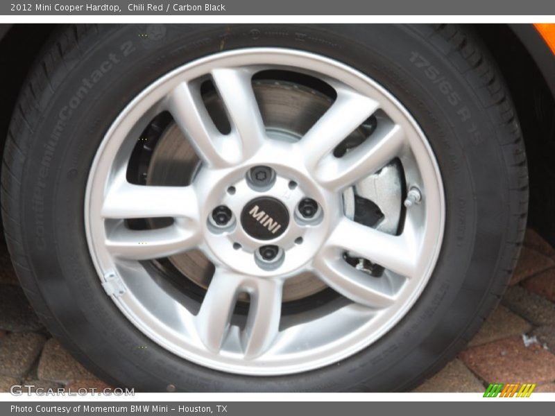 Chili Red / Carbon Black 2012 Mini Cooper Hardtop