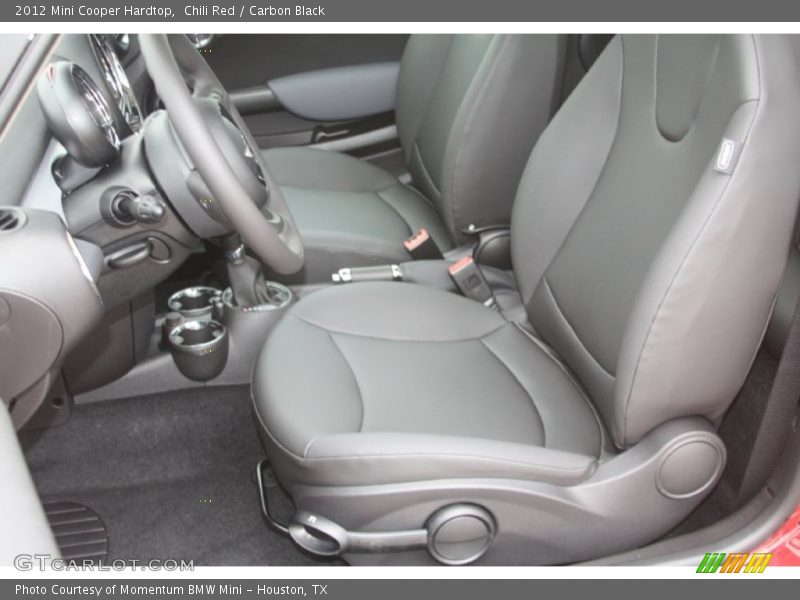 Chili Red / Carbon Black 2012 Mini Cooper Hardtop