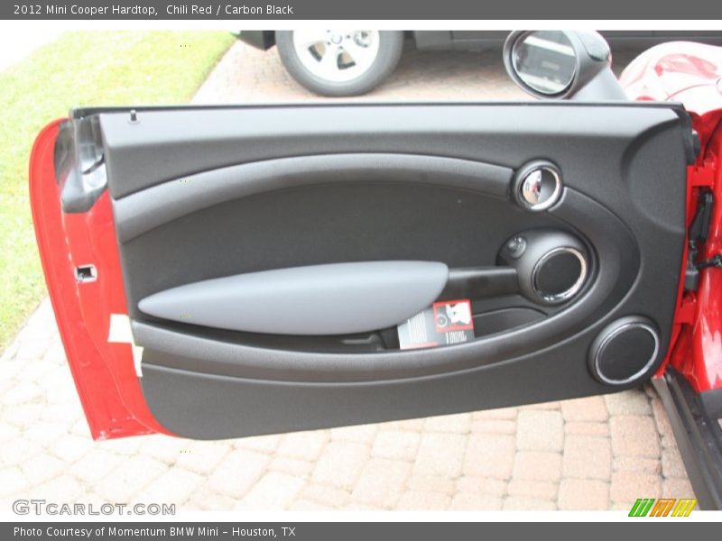 Chili Red / Carbon Black 2012 Mini Cooper Hardtop