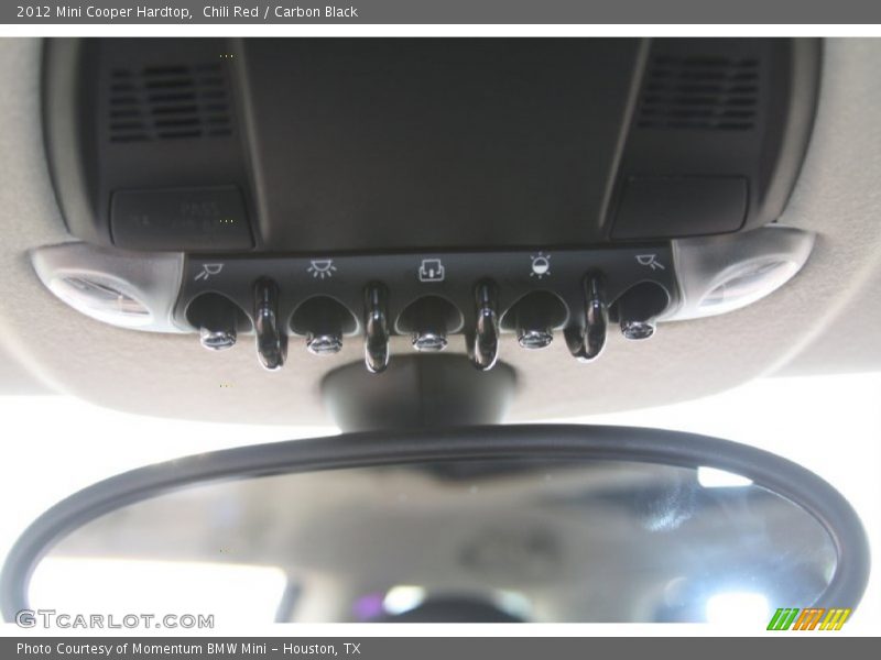 Chili Red / Carbon Black 2012 Mini Cooper Hardtop