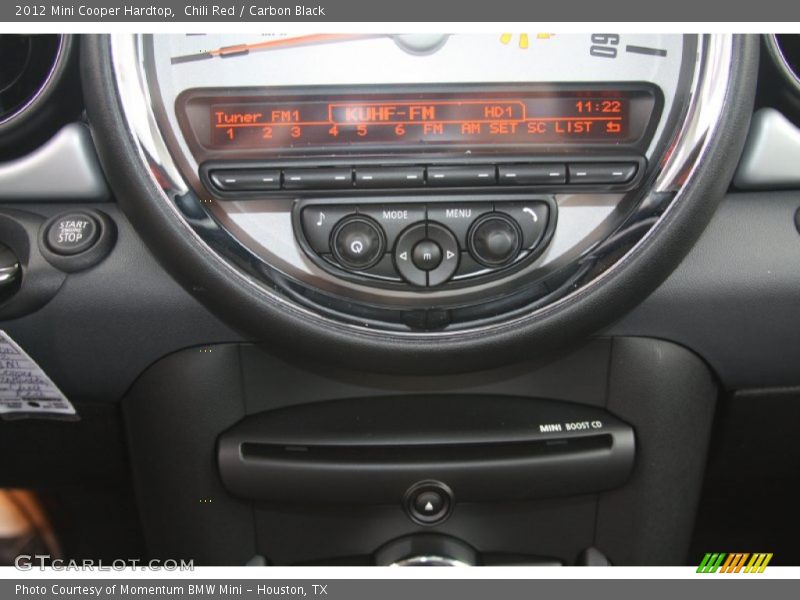 Chili Red / Carbon Black 2012 Mini Cooper Hardtop