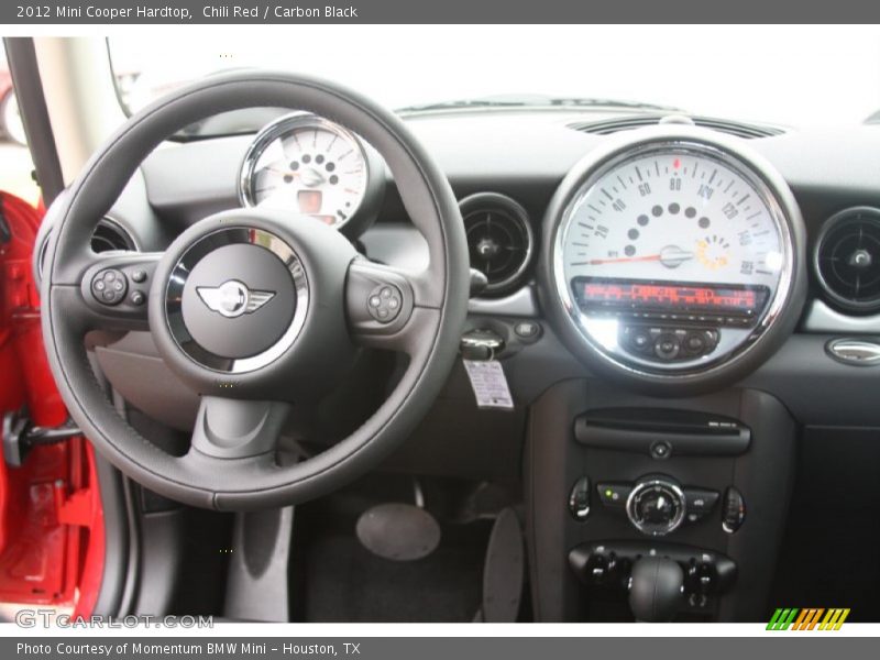 Chili Red / Carbon Black 2012 Mini Cooper Hardtop