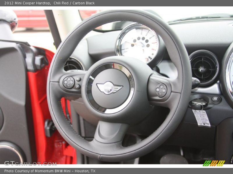 Chili Red / Carbon Black 2012 Mini Cooper Hardtop