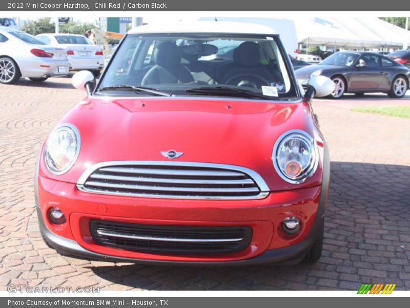 Chili Red / Carbon Black 2012 Mini Cooper Hardtop