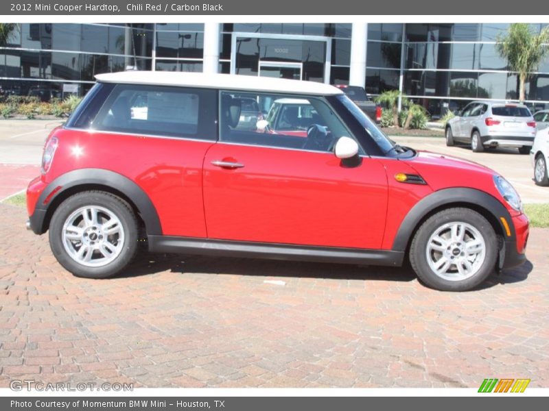 Chili Red / Carbon Black 2012 Mini Cooper Hardtop