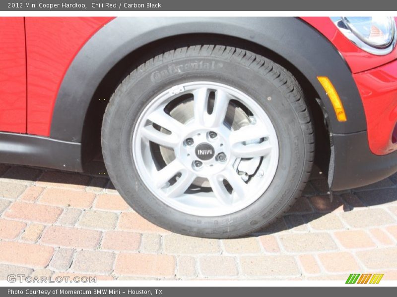 Chili Red / Carbon Black 2012 Mini Cooper Hardtop