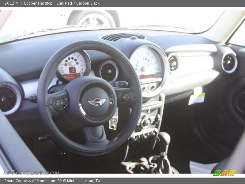Chili Red / Carbon Black 2012 Mini Cooper Hardtop