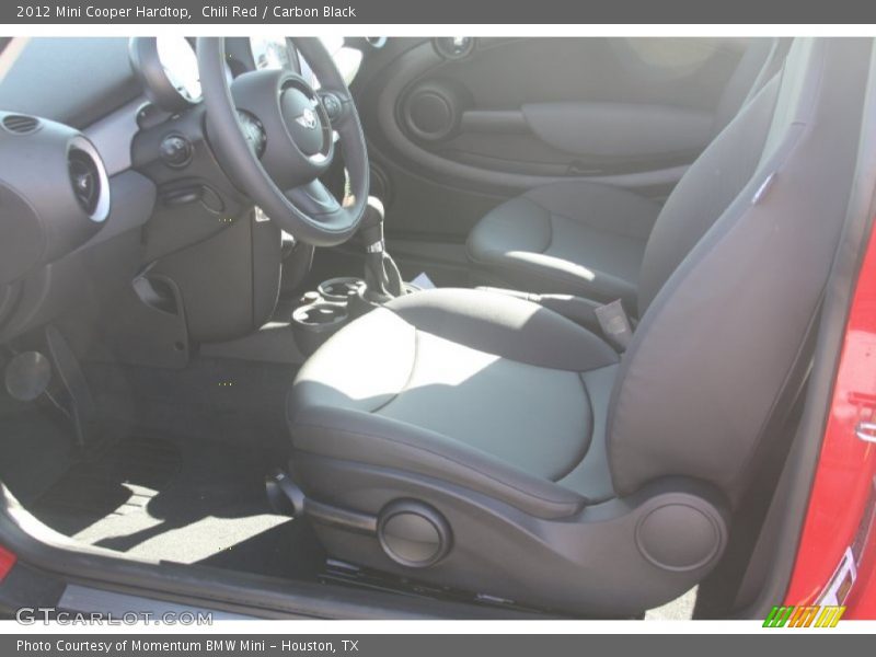 Chili Red / Carbon Black 2012 Mini Cooper Hardtop