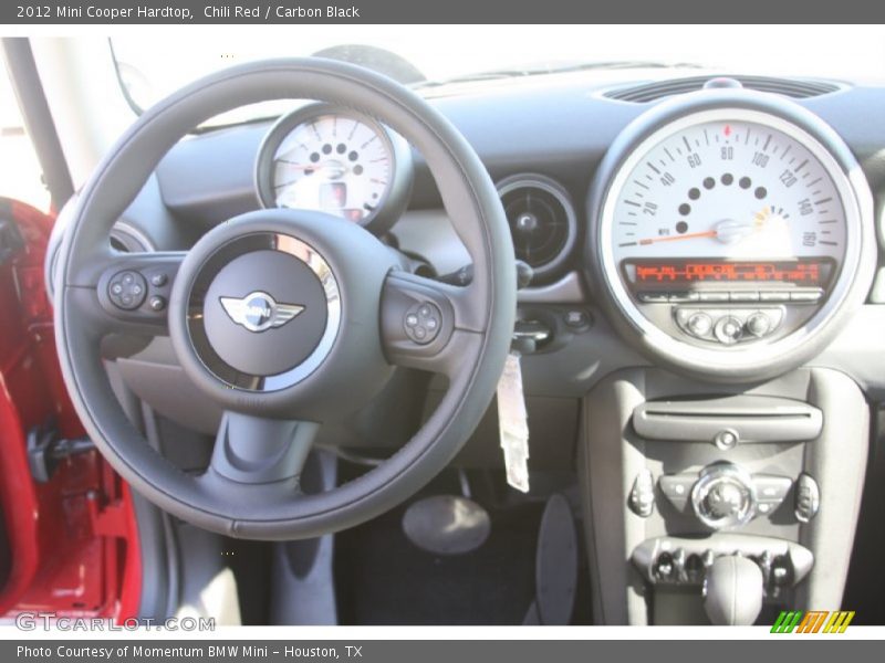 Chili Red / Carbon Black 2012 Mini Cooper Hardtop